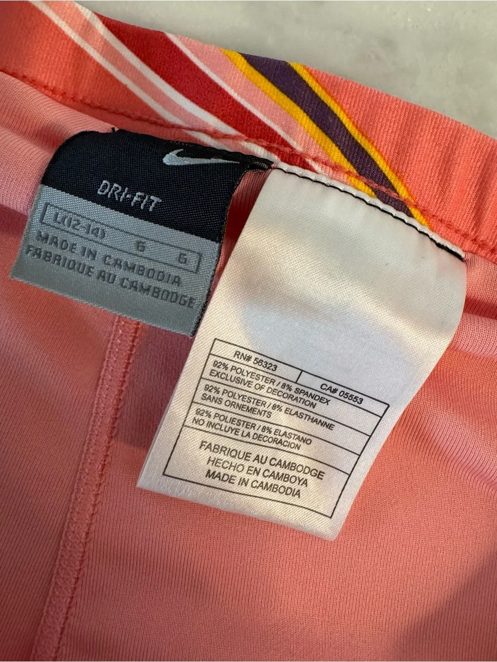 Nike dri-fit tank and skort set